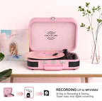 Bluetooth Vinyl Record Player - Image 3
