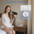 220V to 110V Travel Voltage Converter, FOVAL 2000W International Power Converter - Image 2