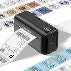 MUNBYN Bluetooth Thermal Label Printer RealWriter RW402B, 4x6 Shipping Label by MUNBYN