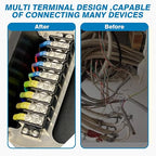 GLOSO Terminal Blocks Double Row Stainless 11 mm Pitch TBC, Marine Grade - Image 3
