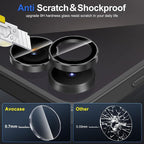 for Samsung Galaxy Z Flip 7 Camera Lens Protector, Individual Metal Ring - Image 3