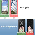 2 Pack Matte Screen Protector for iPhone 16 Pro 6.3-Inch Auto Dust Removal - Image 5