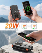 Solar-Charger-Power-Bank-49800mAh, 20W Fast Charging Portable Charger - Image 5