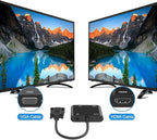 VGA to HDMI VGA Audio Video Cable Adapter Converter Splitter - Image 7