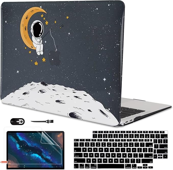 for MacBook Air 13 inch Case 2021 2020 2019 2018 Release M1 A2337 A2179 A1932 by LCMOCICO