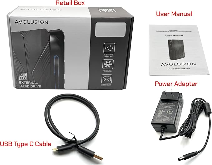 Avolusion PRO-T8 4TB USB 3.0 External Hard Drive - Image 5