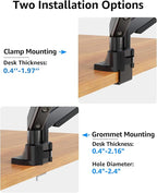 MOUNTUP Dual Monitor Mount fits 22''-42'' Ultrawide Screen, Holds 6.6-33lbs - Image 7
