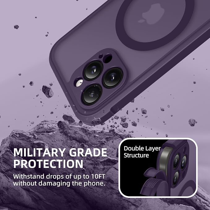 BERFY Magnetic for iPhone 13 Pro Max Case, Compatible - Image 7