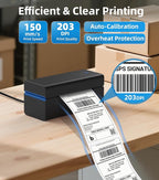 ORGSTA Bluetooth Thermal Shipping Label Printer T001-Plus Wireless 4x6 Shipping - Image 7