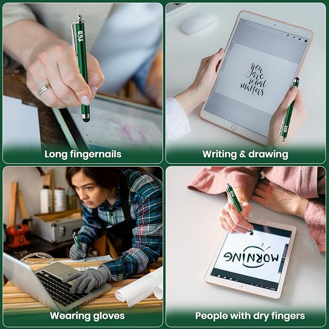 TCD 10-Pack Stylus Pen Set – Universal Capacitive Pen - Image 5