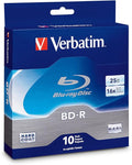 Verbatim BD-R 25GB 16X Blu-ray Recordable Media Disc by Verbatim