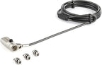 StarTech.com 6.6ft 3-in-1 Universal Laptop Cable Lock by StarTech