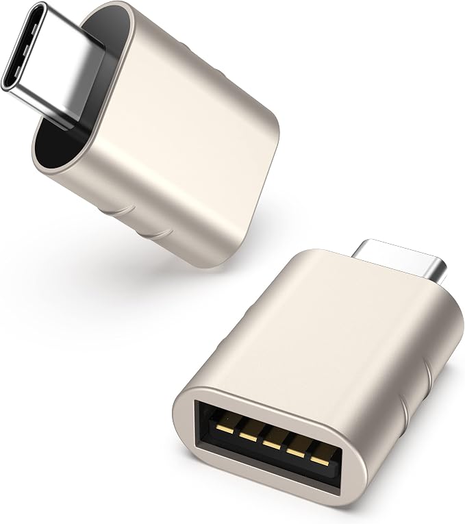 Syntech USB C to USB Adapter Pack of 2 USB C Male to USB3 Female Adapter by Syntech