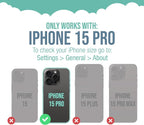 Smartish® iPhone 15 Pro Screen Protector - Image 5