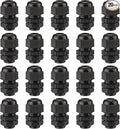 PENGLIN Cable Glands 3/8" NPT Nylon Cable Connector, Strain Relief Cord by PENGLIN