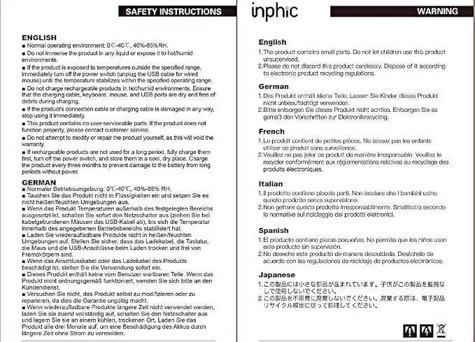 INPHIC A9 Explorer Wireless Mouse - Image 7
