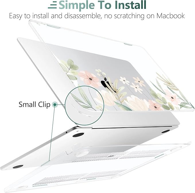 TWOLSKOO for M4 MacBook Air 13.6 inch Case 2025-2022 Release M4 A3240 M3 A3113 - Image 3