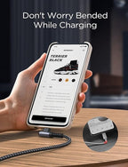 AINOPE 2 pac 1M Nylon Braided USB C Charging Cable Compatible - Image 3
