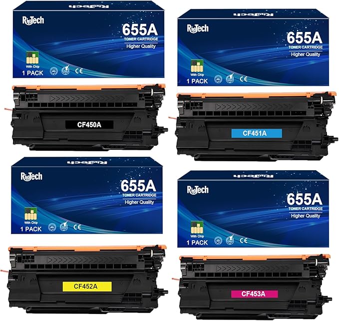655A Toner Cartridge, Replacement by RitoTech