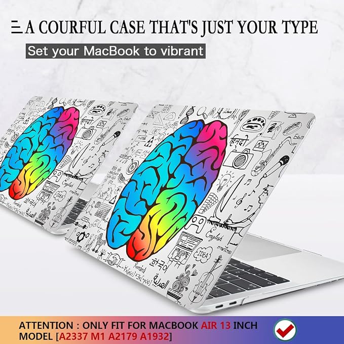 CISSOOK Compatible with MacBook Air 13 inch Case 2021 2020 2019 2018 Release - Image 3