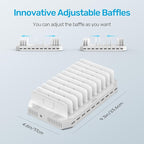 【5PCS】 Unitek Multi Charging Station, 10-Port USB Charger - Image 8