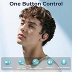 occiam Active Noise Cancelling Ear Buds Bluetooth Headphones Wireless Earbuds - Image 7