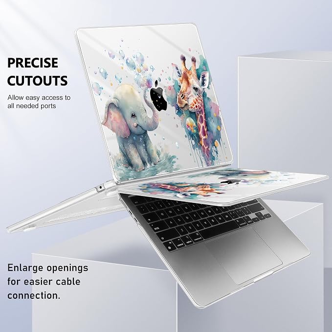 Case for MacBook Air 15 Inch 2025 2024 2023 Release M4 A3241 M3 A3114 M2 A2941 - Image 8