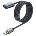 SUNGUY 5Gbps USB 3.0 Extension Cable, 6FT USB Extender, USB A Male to Female by SUNGUY