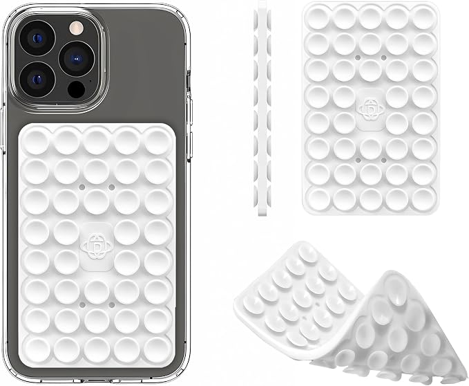 Silicone Double-Sided Suction Phone Grip Detachable Mount by DreamsLink