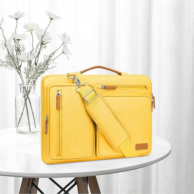 MOSISO 360 Protective Laptop Shoulder Bag, 13-13.3 inch Computer Bag Compatible - Image 7