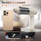 Car Vacuum, Handheld Car Vacuum Cleaner Cordless - Image 7
