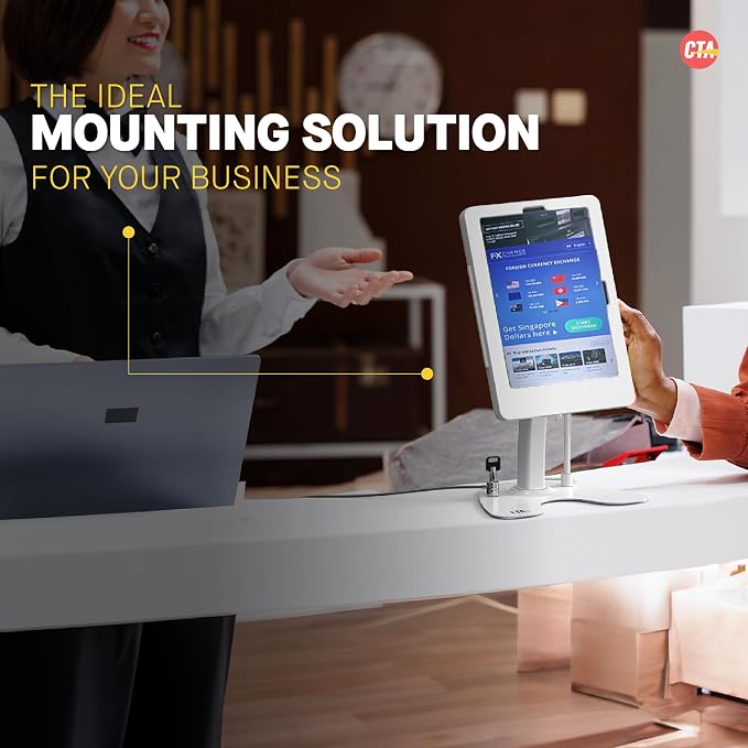 Dual Kiosk Stand – CTA Dual Security Kiosk Stand - Image 6
