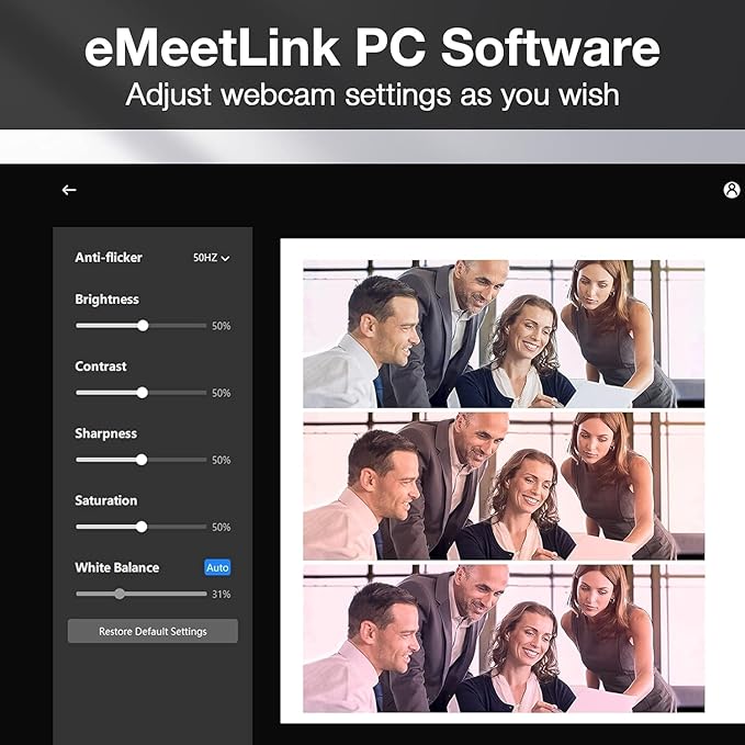 EMEET 3 in 1 Webcam - Image 6