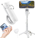 MQOUNY for Magsafe Tripod Stand for iPhone, Portable Pocket Size Selfie Stick by MQOUNY