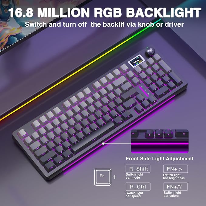 AULA S98 Pro Wireless Mechanical Keyboard - Image 8