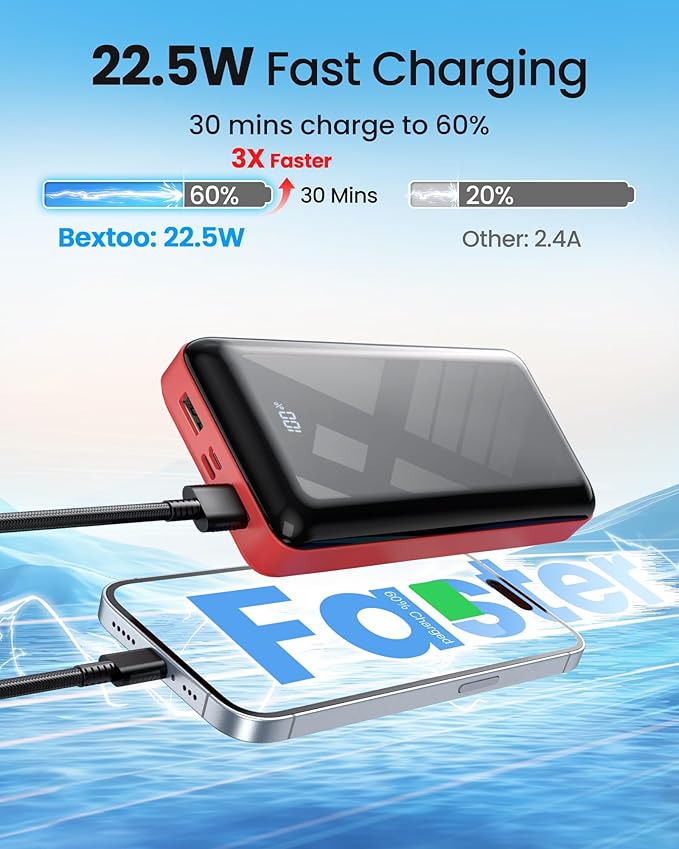 Portable Charger Power Bank 50000mAh, 22.5W Fast Charging Battery Pack - Image 3