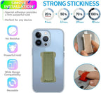 Phone Grip Holder for Hand, Universal Finger Strap Phone Holder, Finger Selfie - Image 2