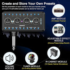 LEKATO Micro Guitar Headphone Amp Bass Guitar Headphone Amplifier - Image 4