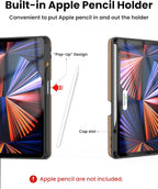 Leather Keyboard Case for iPad Air 5th 4th Generation 10.9 inch Pro 11 - Image 2