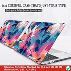 CISSOOK Compatible with MacBook Air 13.6 inch Case 2025 2024 2023 2022 Release - Image 3