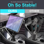 Cup Holder Car Tablet Mount for Truck, 360° Adjustable 15" Long 2-Arm Stand - Image 7