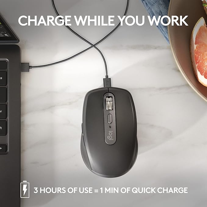 Logitech MX Anywhere 3S Compact Wireless Mouse, Fast Scrolling, 8K DPI - Image 8