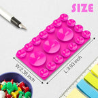 2024 Upgrade 2PCS Silicone Suction Cup Phone Case Adhesive Mount, Adhesive Grip - Image 3