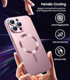 Magnetic for iPhone 15 Pro Max Case Slim Soft Silicone Bumper Shockproof - Image 5