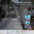 HDMI 20X Optical Zoom PTZ Conference Room Camera System, 1080P 60fps USB3.0 - Image 4