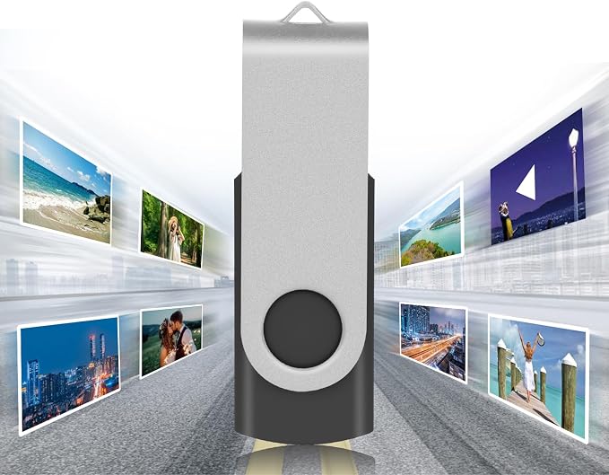 EASTBULL 64 GB Flash Drive USB 2.0 64 GB Single Pack Thumb Drive Swivel Design - Image 3