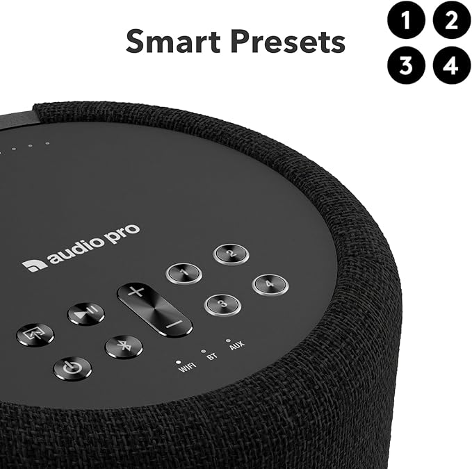 Audio Pro A10 MKII Wireless Multiroom Speaker, WiiM Edition | High Fidelity - Image 7