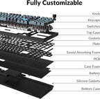 Keychron Q5 Pro Wireless QMK/VIA Mechanical Keyboard, 96% Layout Programmable - Image 7