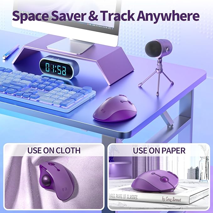 seenda Wireless Trackball Mouse, Rechargeable - Image 4