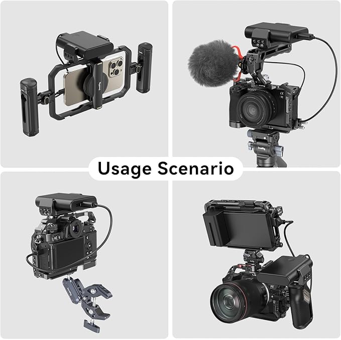 SmallRig Aluminum Power Bank Holder, Powerbank Mount Clamp Compatible - Image 6